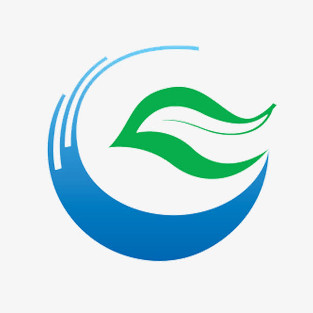 弧形圆形合作LOGO免抠