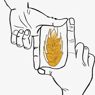 粮食拒绝浪费免抠