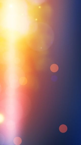 渐变蓝底红色发光黄色H5背景素材高清