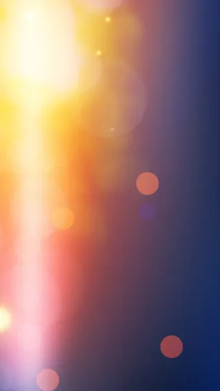 渐变蓝底红色发光黄色H5背景素材高清