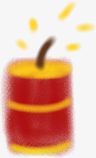 虎年除夕春节鞭炮火炮免抠