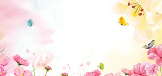 38约惠女神节唯美浪漫美妆女装海报背景高清