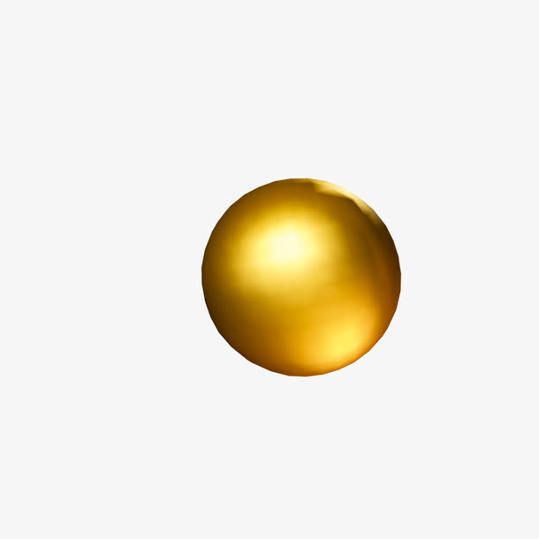 金色珠子免抠
