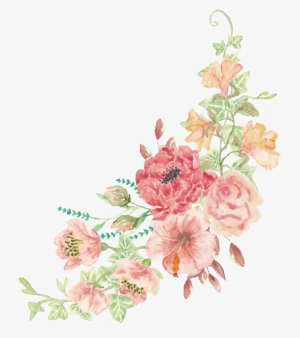 花藤装饰免抠
