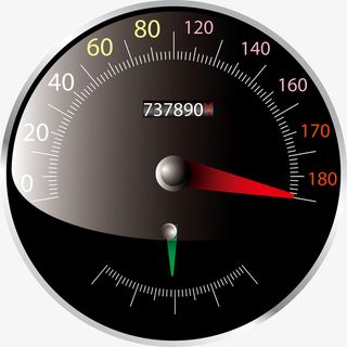 金属汽车矢量仪表盘免抠