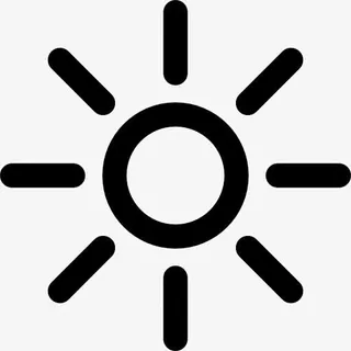 明媚的阳光图标免抠