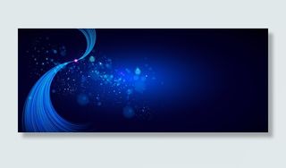 璀璨的蓝色动感背景高清