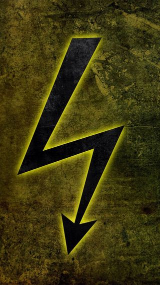 黄色背景上的箭头H5素材背景高清