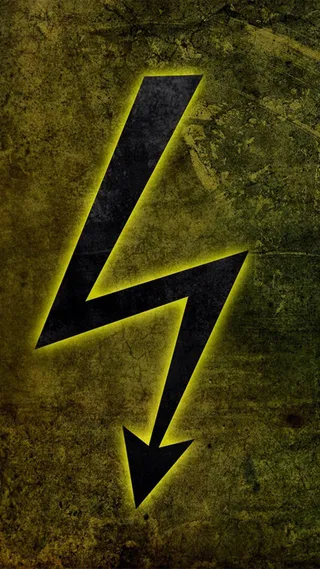 黄色背景上的箭头H5素材背景高清