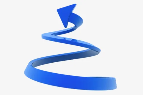 螺旋上升箭头免抠