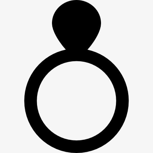 结婚戒指图标免抠