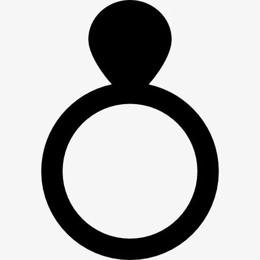 结婚戒指图标免抠