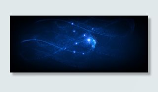 蓝色简约背景高清