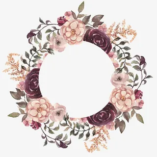 婚纱照边框免抠