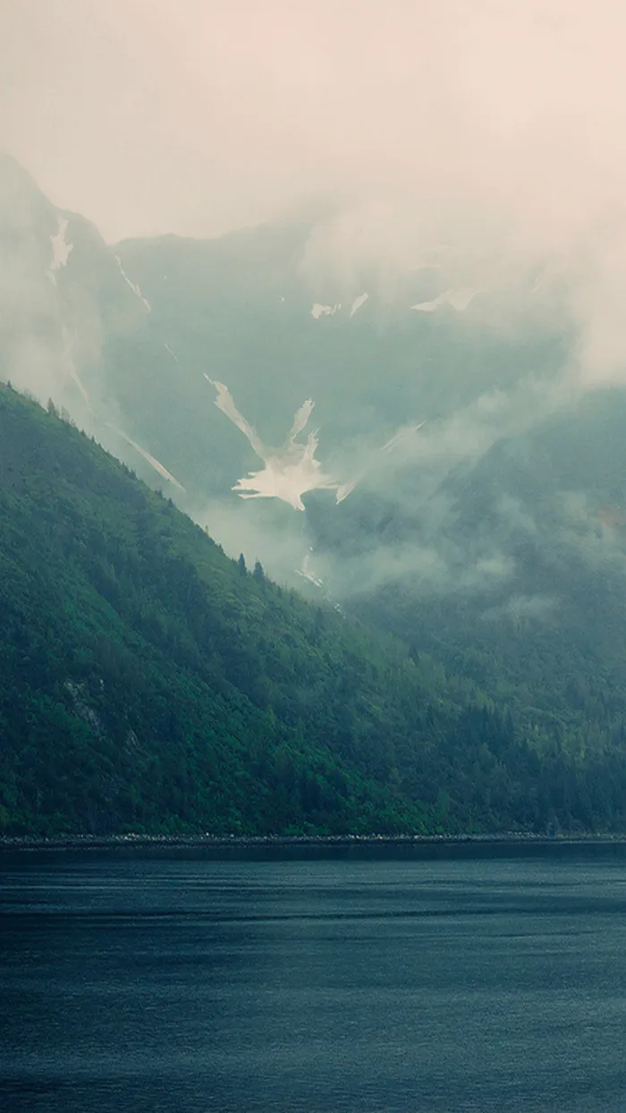 寂静山水摄影风景H5背景素材高清