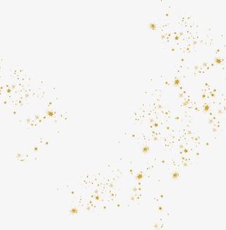 金色闪耀漂浮光芒免抠