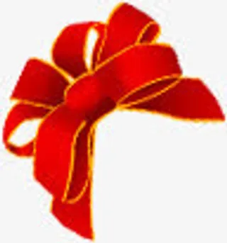 手绘国庆节海报蝴蝶结免抠