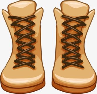 卡通靴子免抠