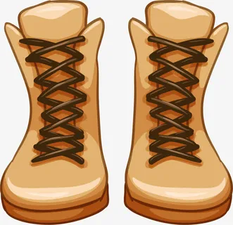 卡通靴子免抠