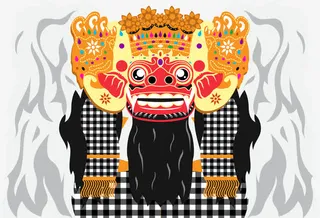 矢量恐怖面具免抠