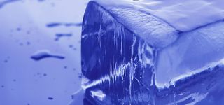 蓝色冰块背景高清