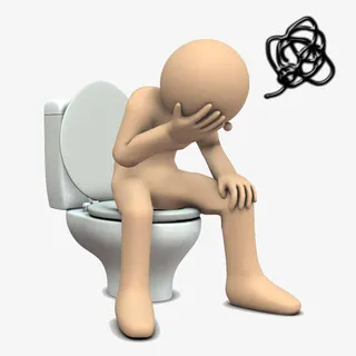 郁闷的小人免抠