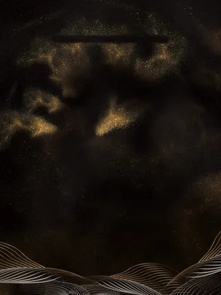 黑色金粉质感招聘海报背景素材高清