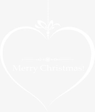 小清新白色爱心免抠