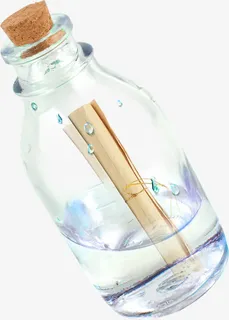 漂流瓶信免扣素材免抠 漂流瓶信免扣素材免抠