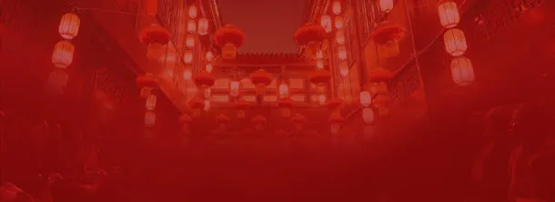 天猫活动页大红灯笼免抠
