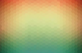 粉绿色渐变菱形壁纸免抠