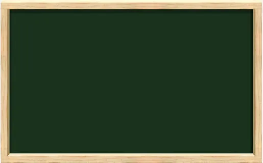 木边黑板教师节素材免抠