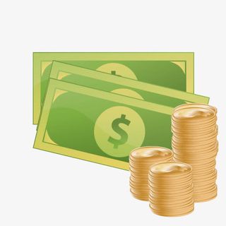 购买现金硬币转换货币美元金融赚免抠