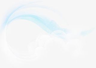 蓝色白色光效高清合成效果免抠