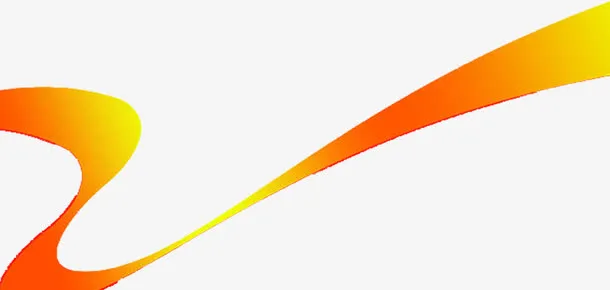 手绘渐变摄影彩带免抠