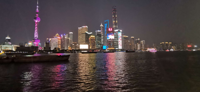 上海外滩夜景，让你感受下魔都的魅力高清