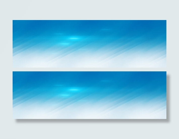 科技背景banner设计免抠