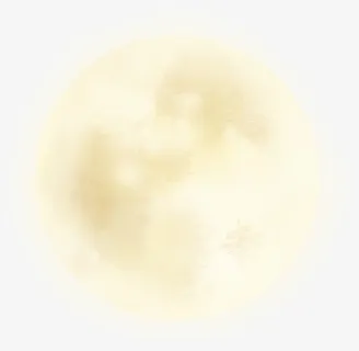 创意合成黄色的月亮免抠
