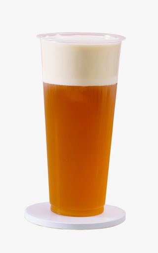 红茶奶盖产品实物免抠