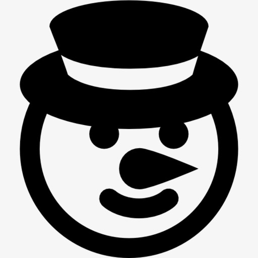 圣诞节雪人Windows-8-icons免抠