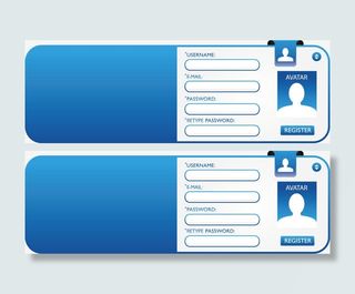 立体选项边框免抠