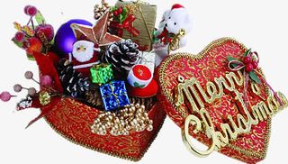 圣诞节小饰品免抠