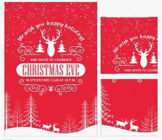 圣诞节活动海报背景免扣图片