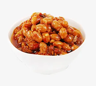 美味的腊八豆素材图片免抠