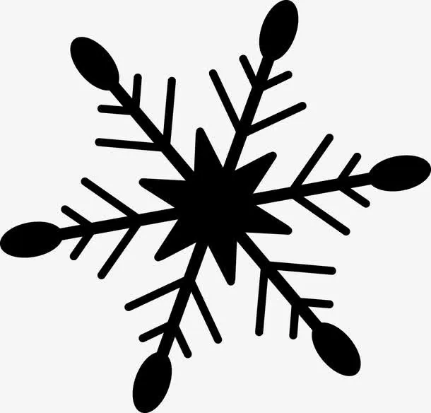 雪花免抠