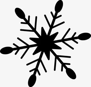 雪花免抠