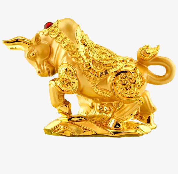 十二生肖金牛免抠