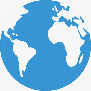 手绘地球夏季旅游图标免抠