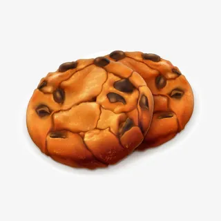 卡通巧克力曲奇设计矢量素材免抠