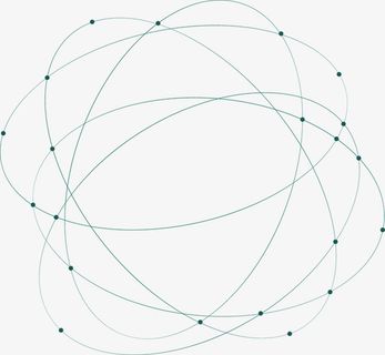 科技感线条球形矢量图免抠